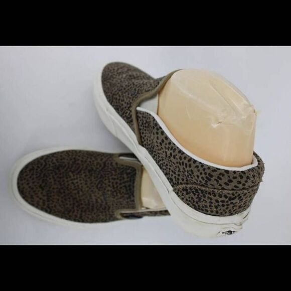 Vans Off The Wall M6 W7. 5 Animal Print Cheetah Slip On Sneaker. - Picture 2 of 12